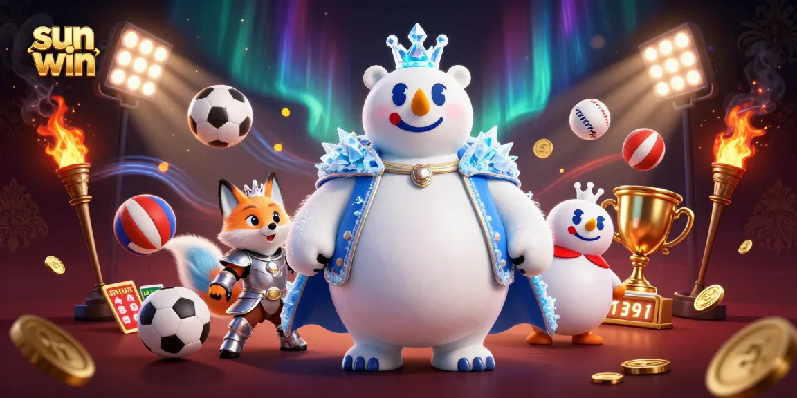 Experience the thrill of winning with sun win in this vibrant gambling scene full of action and excitement.